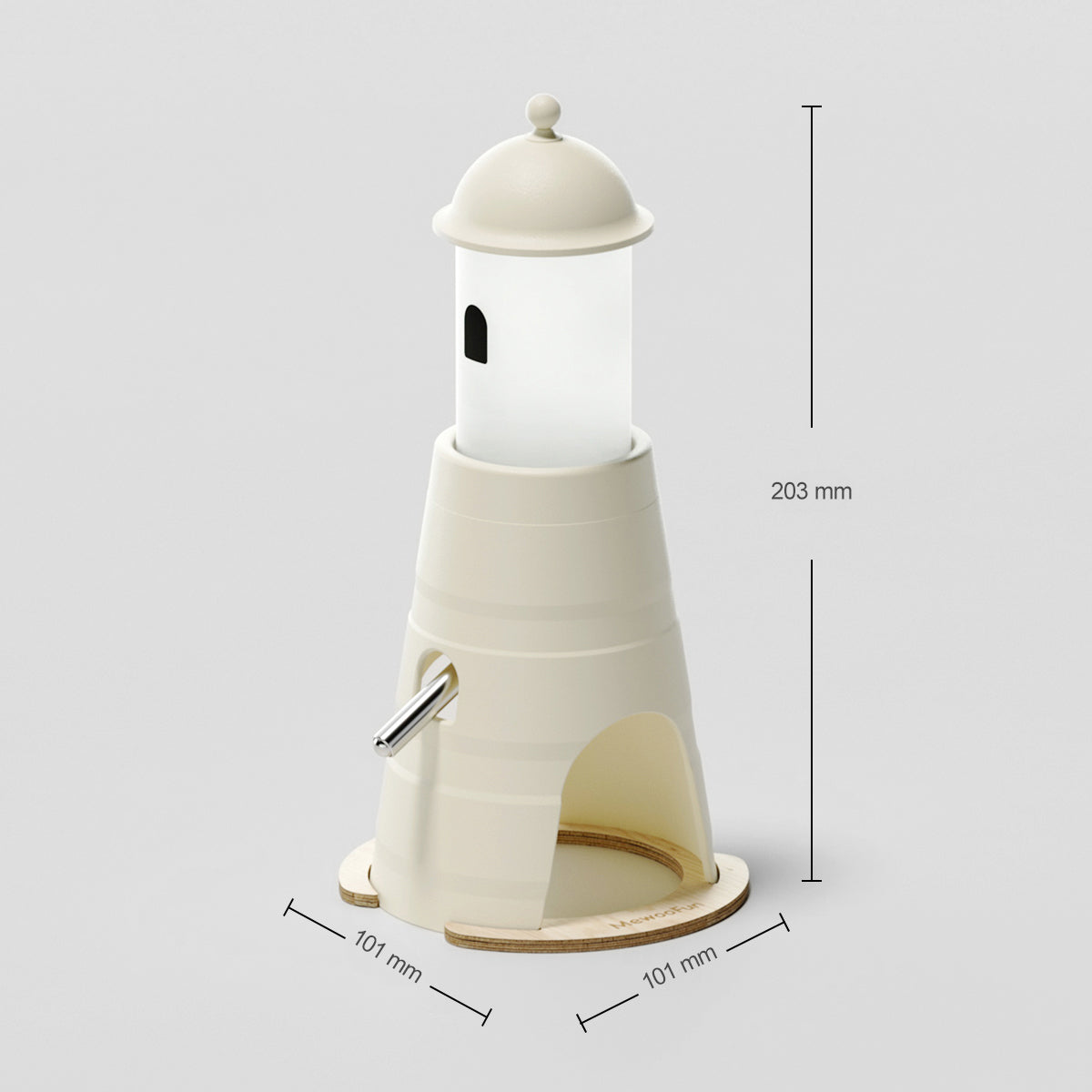 Hamster Lighthouse Water Bottle